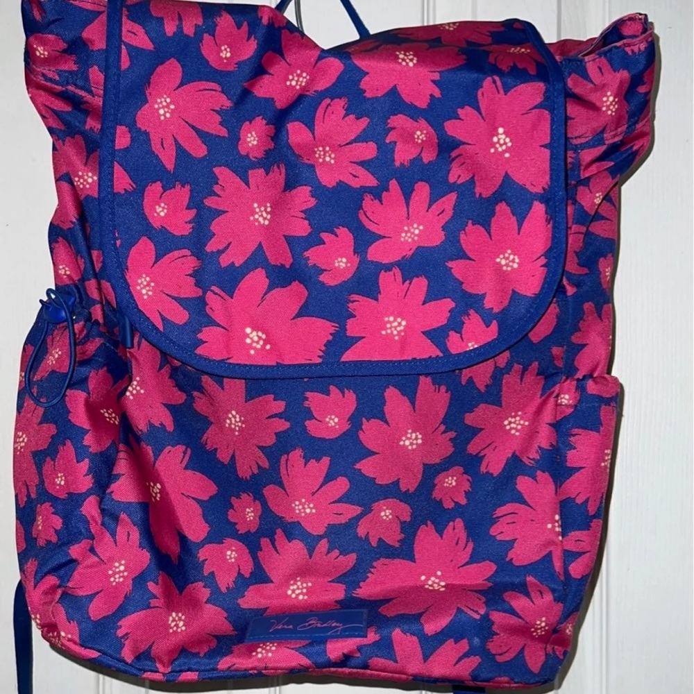 Vera Bradley bright utility drawstring backpack
